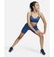 Спортивний топ жіночий Nike Padded V-Neck Sports Bra Blue XS Синій CZ4456-477 - зображення 4