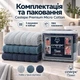 Набор махровых полотенец Cestepe Premium Ezgi 3 шт 80×150 см 100% хлопок серо-голубой - изображение 5