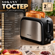 Тостер Sokany HJT-008S 800 Вт на 2 скибочки з 7 ступенями підсмажування та функцією розморожування - зображення 2