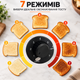 Тостер Sokany HJT-008S 800 Вт на 2 скибочки з 7 ступенями підсмажування та функцією розморожування - зображення 8