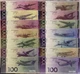 Набір 14 банкнот Літаки України Антонов - по 100 гривень 2020 рік сувенірні банкноти України в конверті UNC - изображение 1
