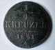 Австрія 1/4 крейцера 1851 рік Монети світу - изображение 1