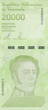 20000 Болівара Bolívares 2018-2020 рік Банкнота Венесуела Південна Америка UNC P-W110 - изображение 1