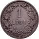 Австрія 1 крейцер 1881 рік Монети світу - изображение 1