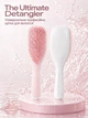 Універсальна жіноча розчіска для волосся, популярна щітка Tangle Teezer The Ultimate Detangler, Біла - зображення 1