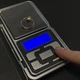 Весы ювелирные электронные Ruhhy 24209 карманные 500 г точность 0,01 г с подсветкой дисплея и защитным чехлом для взвешивания монет и лекарств - изображение 3