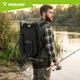Складное рыболовное кресло-рюкзак Trizand 27333 3в1 с термосумкой стальным каркасом до 150 кг для кемпинга туризма и рыбалки Черное - изображение 9
