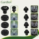 Фонтан садовий плаваючий Gardlov 23227 на сонячній батареї з LED RGB підсвічуванням 180 л/год Чорний 16 см - зображення 7