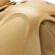 Набор тактической защиты Eagle KN-04 наколенники и налокотники 18х14.5 см нейлоновые с вентиляцией COOLMAX Песочный комплект - изображение 5