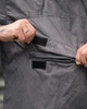 Анорак чоловічий Stone Island світло-сірий, вітровка чоловіча з капюшоном, варена плащівка XXL - зображення 7