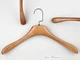 Вешалка для одежды Hanger SBRB445 44,5 см деревянная с расширенными плечами коричневого цвета - изображение 1