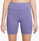 Шорты детские Nike One Dri-Fit 12.5Cm (Approx.) Biker Shorts XL Фіолетовий FZ5603-527 - изображение 1