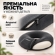 Ортопедическая подушка для сидения с отверстием Memory Foam со съемным чехлом анатомическая для копчика спины при геморрое после родов операций для длительного сидения офисного кресла автомобиля и дома - изображение 7