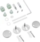 Инсталляция Grohe Rapid SL Solido 3884966Q с панелью смыва Even + унитаз подвесной Kroner Harz WHI493736 Tornado Rimless с сиденьем Soft Close дюропласт (3884966KH49T) - изображение 14