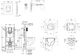Инсталляция Grohe Rapid SL Solido 3884966Q с панелью смыва Even + унитаз подвесной Kroner Harz WHI493736 Tornado Rimless с сиденьем Soft Close дюропласт (3884966KH49T) - изображение 17