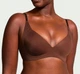 Бюстгальтер Victoria's Secret Bare Push-Up без кісточки Коричневий M - зображення 1