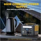 Зарядна станція Vtoman Jump 600X PB-20 600W 299Wh (Jump 600X) - зображення 8