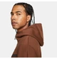 Кофта мужская Nike Tch Flc Hoodie Fz Wr 2XL Коричневый CU4489-259 - изображение 5