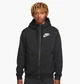 Толстовка мужская Nike Sportswear Hybrid Full-Zip Fleece Hoodie M Черный DO7228-010 - изображение 1