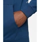 Толстовка мужская Nike Dri-Fit Fleece Full-Zip Fitness Hoodie M Синий FB8575-476 - изображение 6