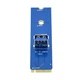 Перехідник м2 на usb Райзер m2 pci e x1 USB 3.0 F003 синій - зображення 2