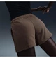 Шорты женские Nike Nsw Nk Chll Ft Mr 4In Short Brown S Коричневый HF6940-233 - изображение 4
