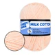 Пряжа Candy-Yarn Milk Cotton Телесный №07, хлопок с молочным акрилом для вязания, мягкая детская пряжа 50г/100м для вязания игрушек и одежды - изображение 1