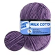 Пряжа Candy-Yarn Milk Cotton Фіолет №08, бавовна з молочним акрилом для в'язання, м'яка дитяча пряжа 50г/100м для в'язання іграшок та одягу - зображення 1