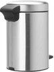 Kosz na śmieci Brabantia NewIcon 3 l Matt Steel (8710755113222) - obraz 3