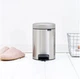 Kosz na śmieci Brabantia NewIcon 3 l Matt Steel (8710755113222) - obraz 5