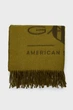 Чоловічий зелений вовняний шарф TONAL ARCHIVE WOVEN SCARF Gant OS 9920207 - изображение 2