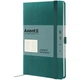 Книга записна Partner 125*195мм 96 арк. клітинка на гумці Axent 8201-63 лазурна 12шт/уп - зображення 1
