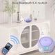 CD-плеер бумбокс WISCENT WTB-792 светло-фиолетовый с Bluetooth FM радио USB AUX и поддержкой CD CD-R/RW MP3-CD аудиокниг - изображение 6