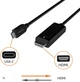 Кабель-адаптер Amazon Basics USB-C на HDMI для подключения к мониторам и проекторам с поддержкой разрешения 4K 30 Гц черный длиной 0.9м - изображение 2