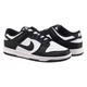 Кроссовки унисекс Nike Dunk Low Retro 38.5 Черно-белый DD1391-100 - изображение 6