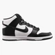 Кроссовки мужские Nike Dunk High Retro 44.5 Чорно-білий DD1399-105 - изображение 3