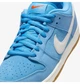 Кроссовки унисекс Nike Sb Dunk Low Pro 41 Голубой FJ1674-401 - изображение 6