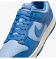 Кроссовки мужские Nike Dunk Low Blue 40 Синий HF5441-400 - изображение 7