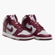 Кроссовки мужские Nike Dunk High 38.5 Бордово-сірий DD1399-600 - изображение 5