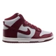 Кроссовки мужские Nike Dunk High 38.5 Бордово-сірий DD1399-600 - изображение 7