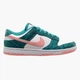 Кросівки чоловічі Nike Dunk Low 45 Бірюзовий DR8577-300 - зображення 2