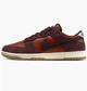 Кросівки чоловічі Nike Dunk Low Retro 44.5 Бордовий IB6399-600 - зображення 1