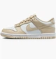 Кроссовки женские Nike Dunk Low (Gs) 38.5 Бежевый FB9109-200 - изображение 1