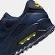 Кросівки чоловічі Nike Air Max 90 38.5 Темно-синій DM0029-401 - зображення 7