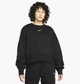 Світшот жіночий Nike Sportswear Phoenix Fleece Black S Чорний DQ5761-010 - зображення 1