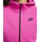 Толстовка жіноча Nike W Nsw Tch Flc Wr Fz Hdy L Рожева FB8338-605 - зображення 9