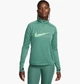 Спортивная кофта женская Nike 1/4 Dri-Fit Swoosh Green M Зеленая FN2636-361 - изображение 1
