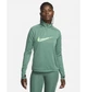 Спортивная кофта женская Nike 1/4 Dri-Fit Swoosh Green M Зеленая FN2636-361 - изображение 2