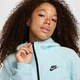 Толстовка жіноча Nike W Nsw Tch Flc Wr Fz Hdy M FB8338-474 - зображення 2