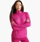 Спортивная кофта женская Nike Dri-Fit Swoosh Quarter-Zip Running Top Pink M Розовая FB4687-615 - изображение 1
